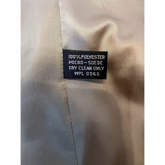 Sports Jacket Micro Suede blend. Alfani Business Casual sports coat 40R - Picture 11 of 16